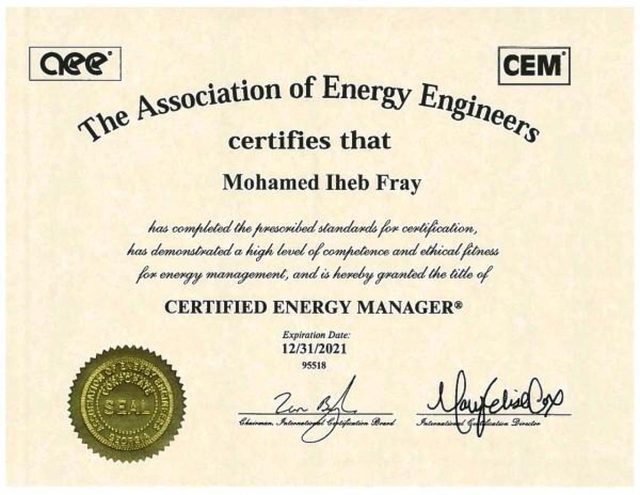 CERTIFICATION Image